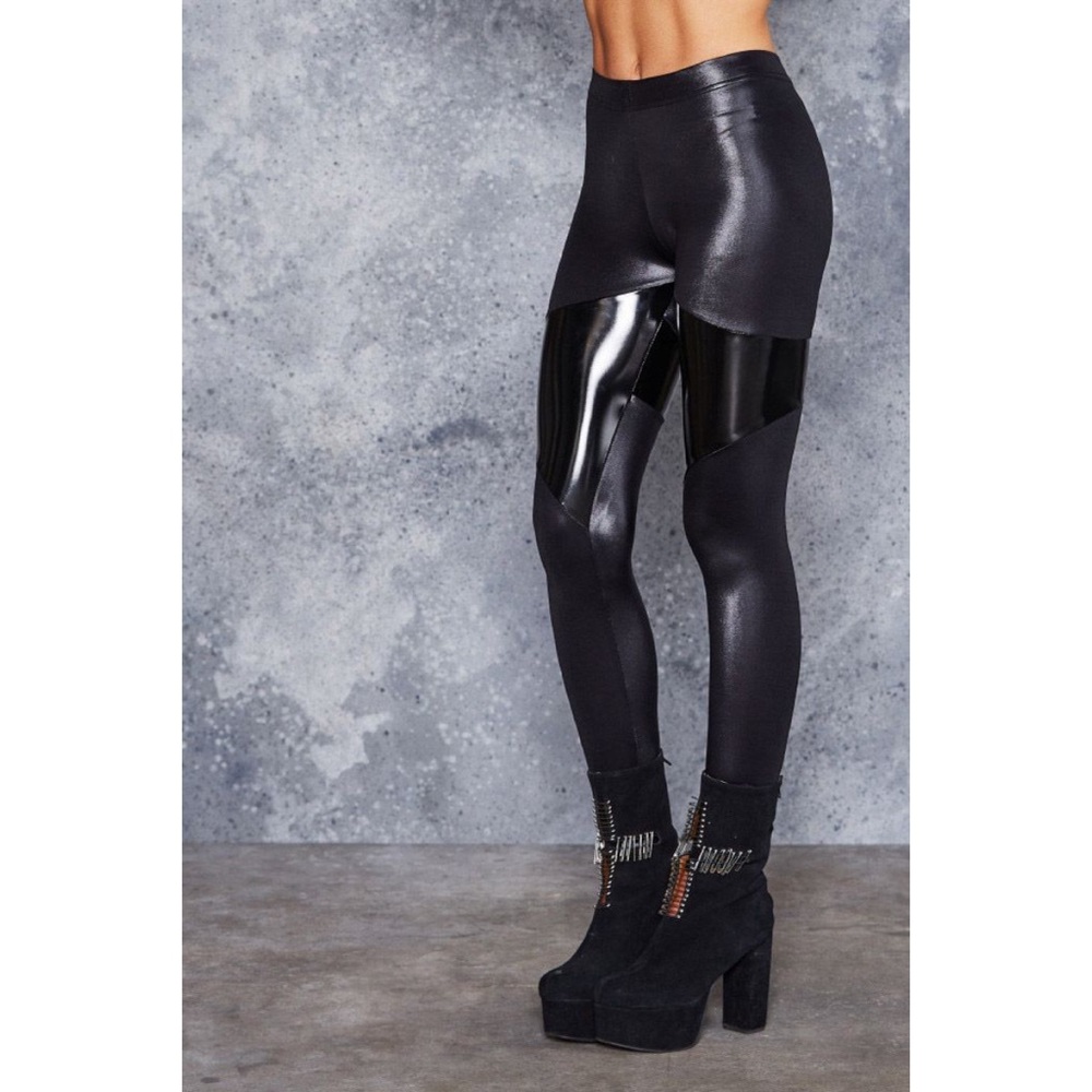 Blackmilk Spartans PVC leggings
